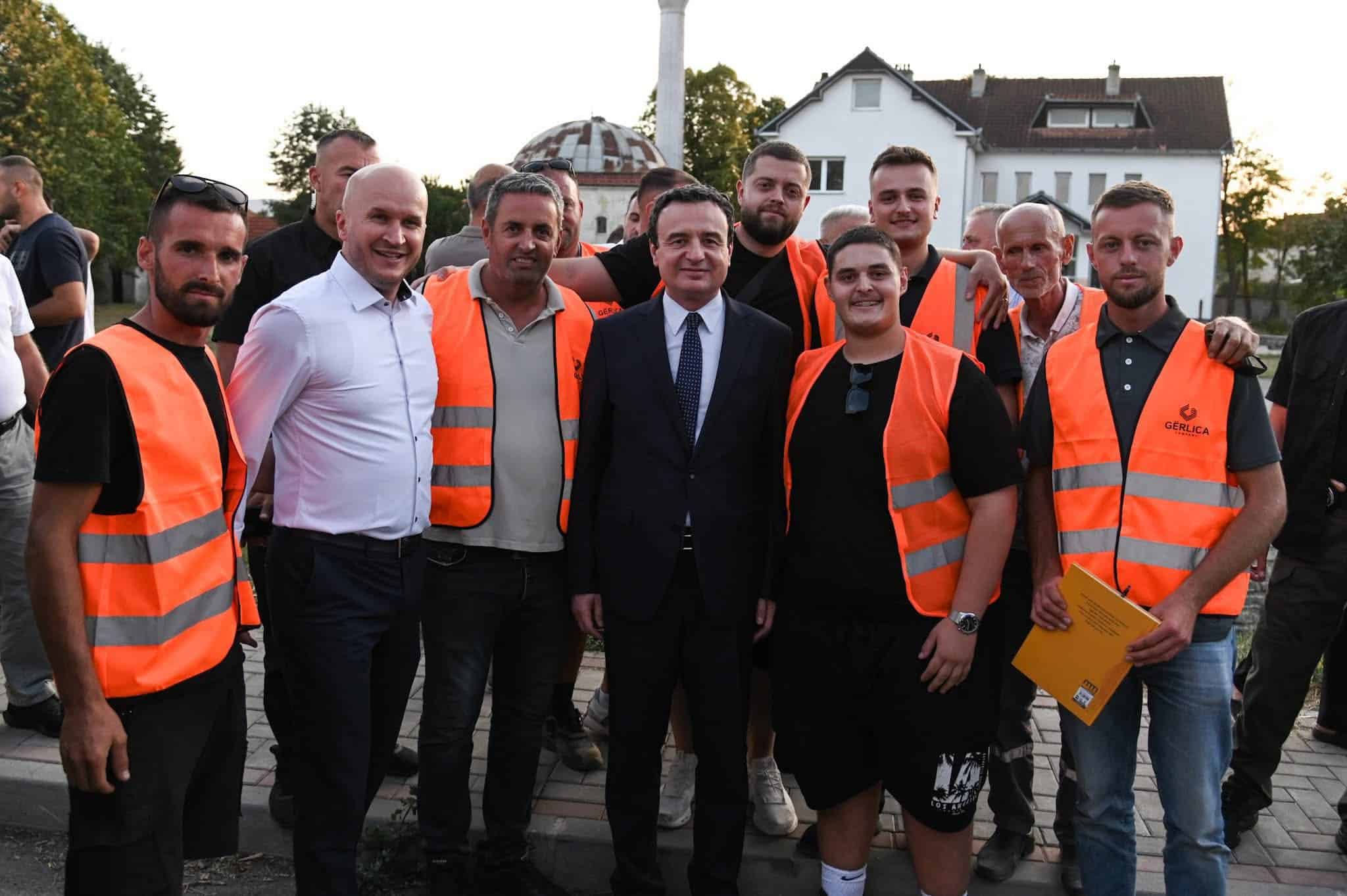 Nis punimet për rivitalizimin e rrugës “Ibrahim Shabani” në Vojnoc