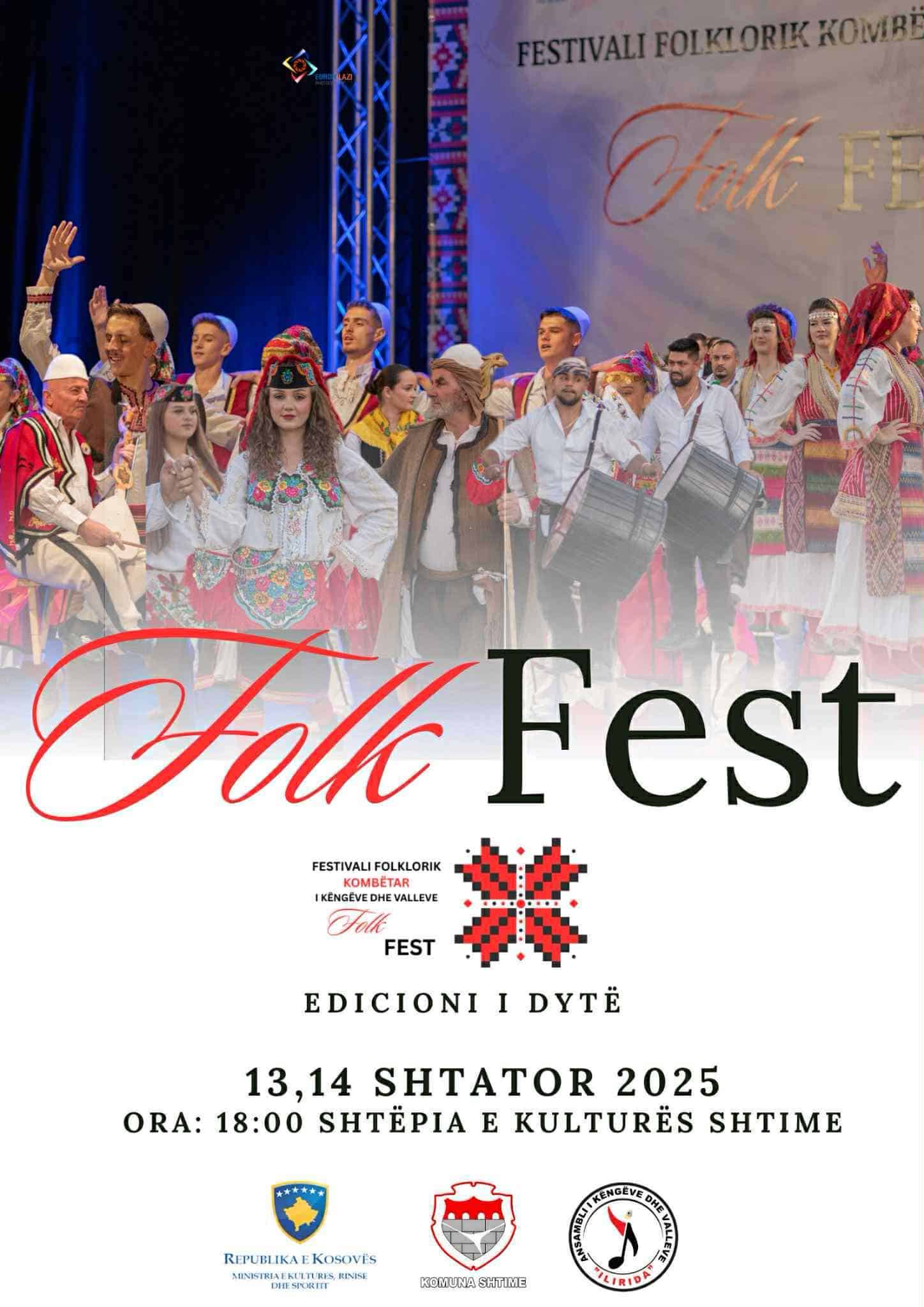 FOLK FEST edhe këtë vit, dy ditë festë, art dhe trashëgimi