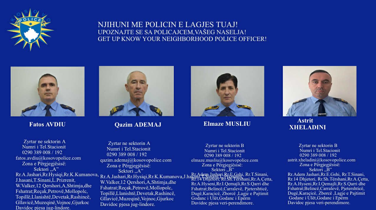 NJIHUNI ME POLICIN E LAGJES TUAJ!