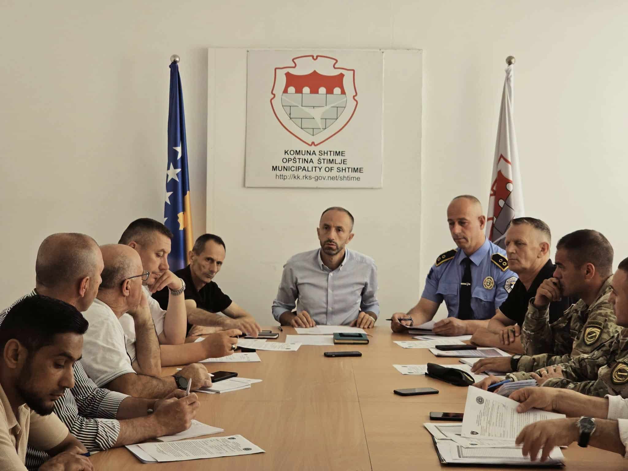 Mbahet mbledhja e tretë e Këshillit Komunal për Siguri në Bashkësi në Komunën e Shtimes